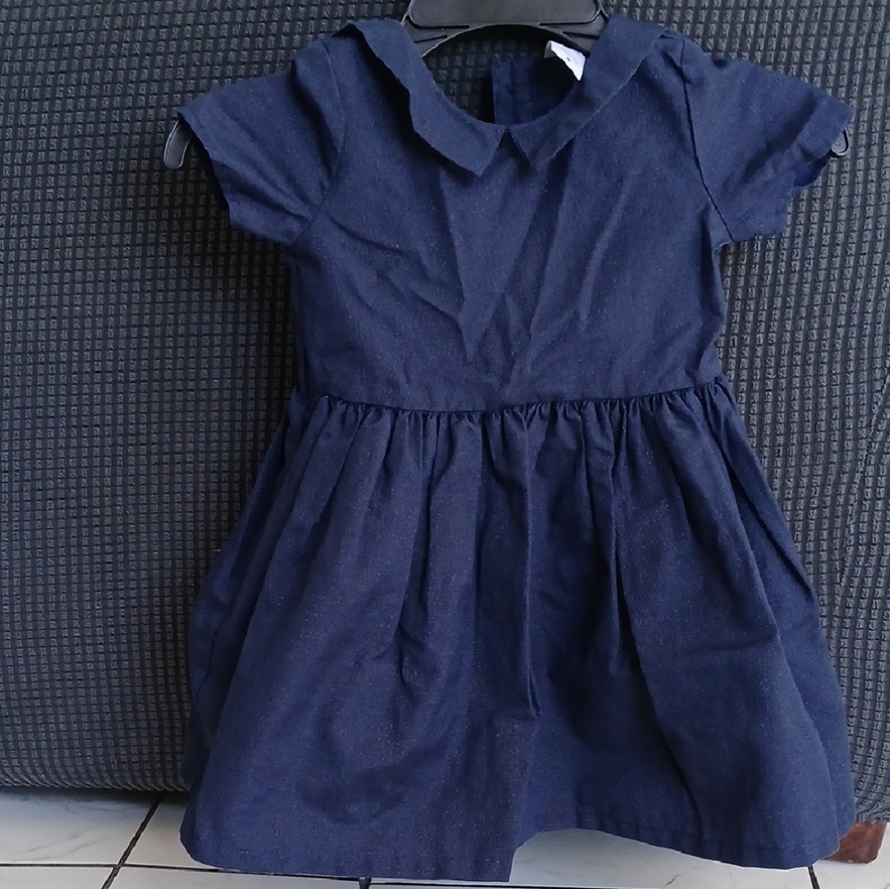 Navy Blue Kids Dress